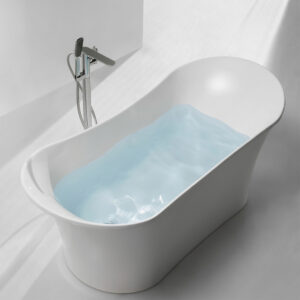 Banheira de Imersao Freestanding com Sistema de Massagem Bubble - B25733TW-3W img01