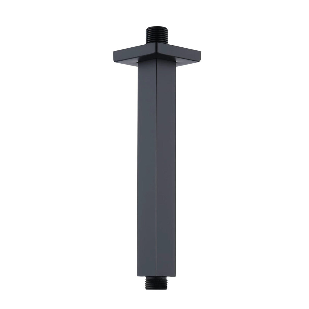 Braco para Chuveiro 200mm Black Matte - D325BW-ENG