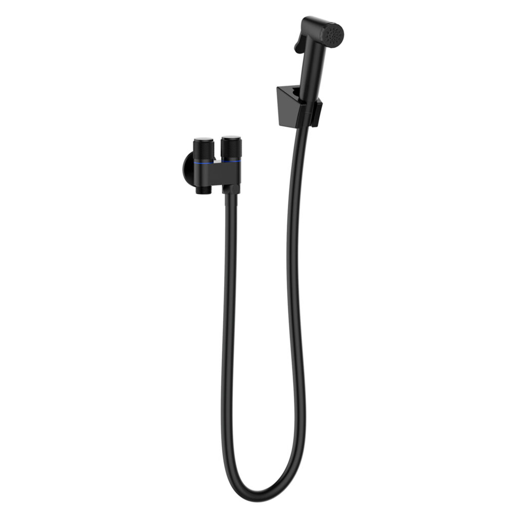 Ducha Higienica Eddie Black Matte - D9172BW-ENG img1