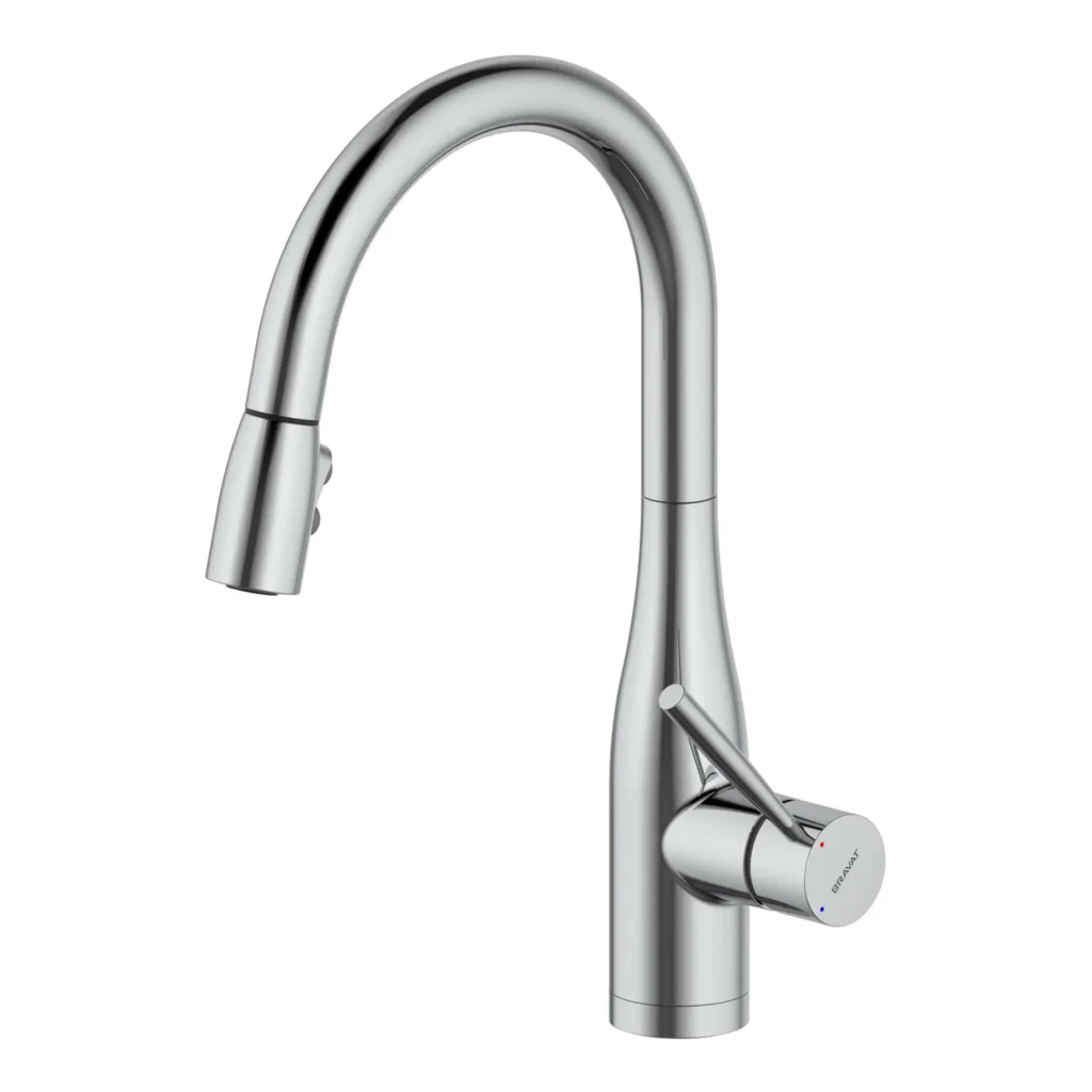 Misturador de Cozinha Monocomando Bica Retratil Miranda Chrome - F7164208CP-1 img4