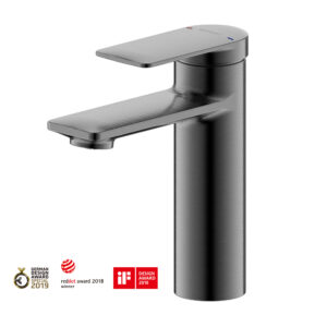 Misturador de Lavatorio Monocomando Bica Media Eddie Gray - F1369402BTC-ENG img1
