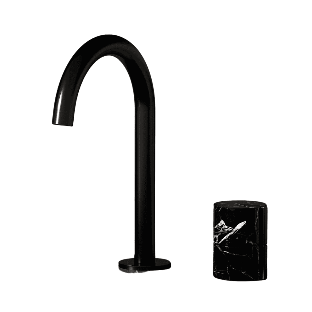 Misturador de Lavatorio Monocomando Termostatico de Mesa Jolly Black Matte - F2568699BW-ENG img1