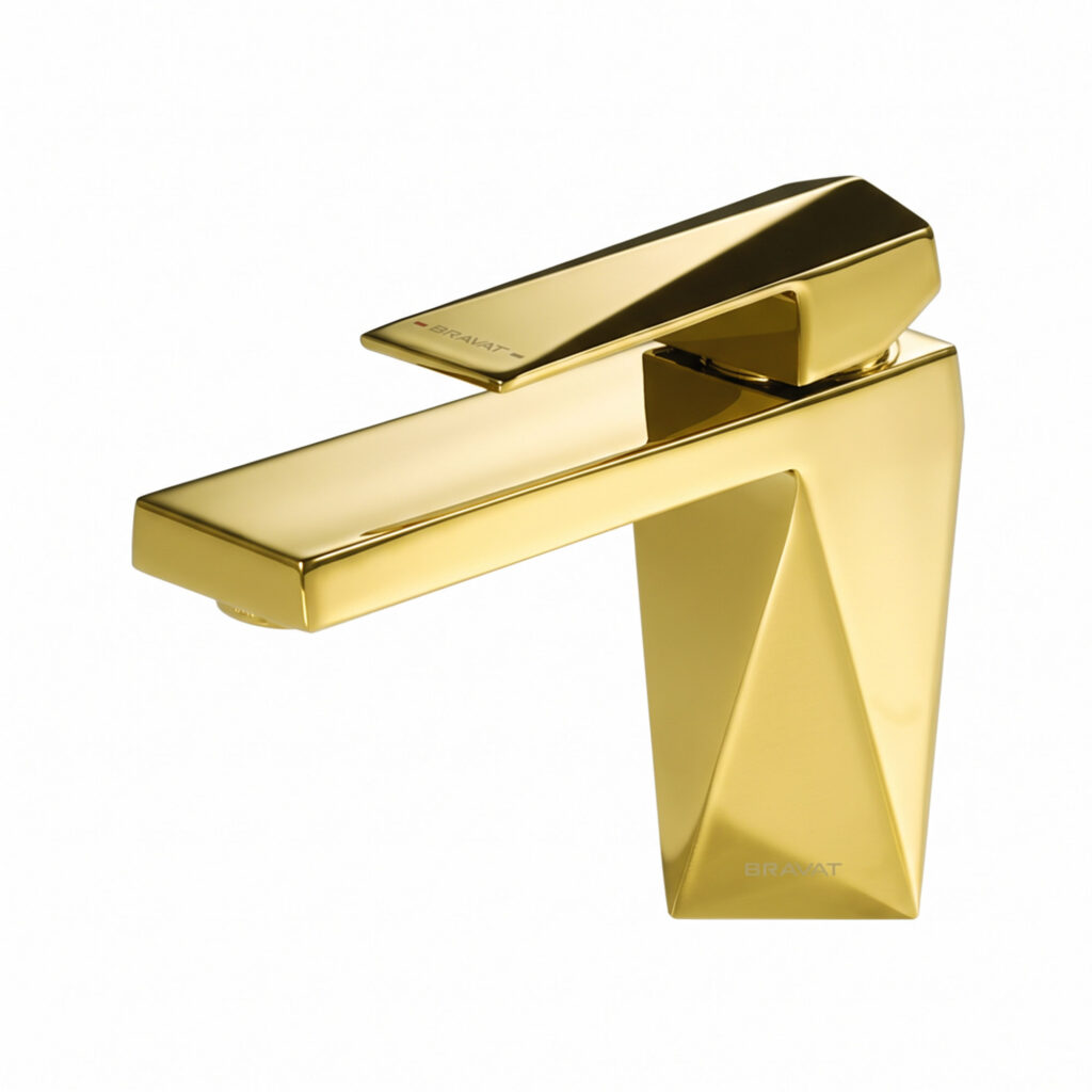 Misturador de Lavatorio Monocomando de Mesa Bica Baixa Iceberg Gold - F176110G-ENG img5