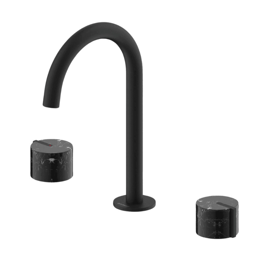 Misturador de Lavatorio de Mesa Jolly Black Matte - F2568700BW-ENG