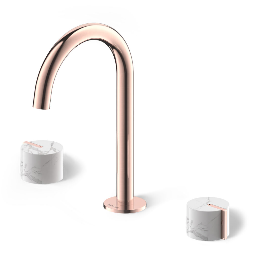 Misturador de Lavatorio de Mesa Jolly Rose Gold - F2568700RO-ENG_img01