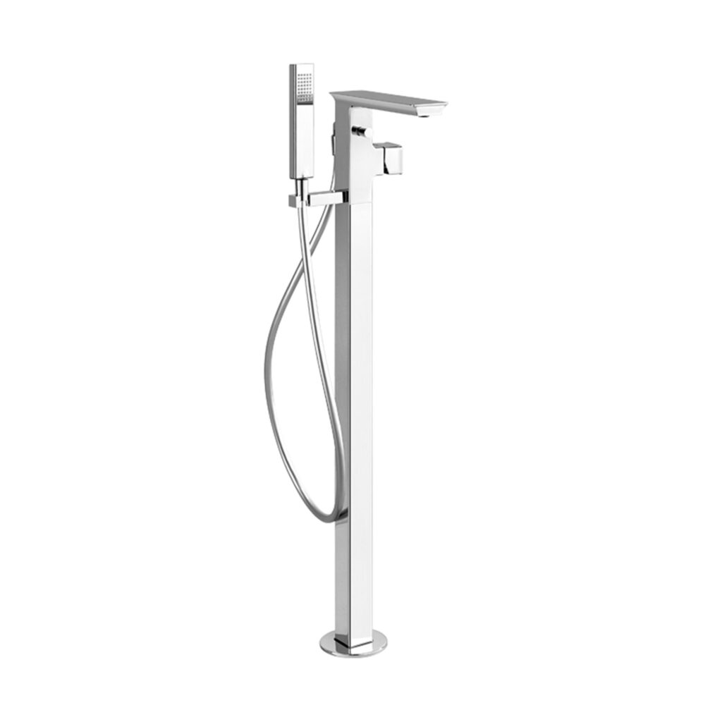 Misturador de Piso Monocomando Chrome - F656101C-B3-ENG
