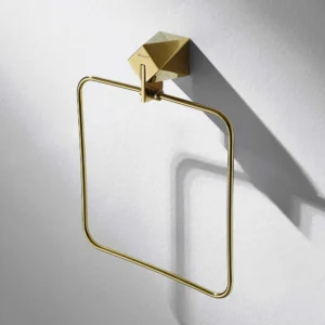 Porta Toalha de Rosto Diamond Golden - D7533KVF-ENG img1
